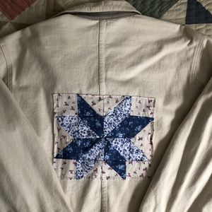 Vintage Calvin Klein Chore Coat Patchwork